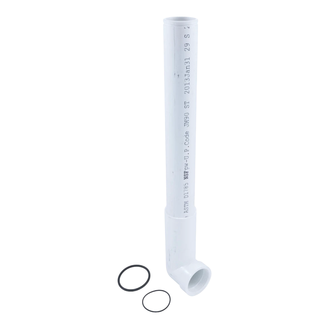 Jandy Outlet Tube/Elbow Assembly with O-Rings