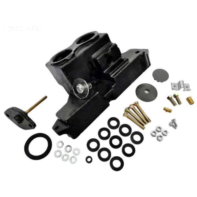 Zodiac R0056400 2-Inch Cast Iron Inlet and Outlet Header Replacement for Select Zodiac Jandy Pool Heaters