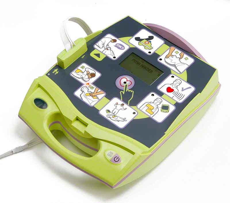 Zoll AED Plus Fully Automated Defibrillator with Padz and Batteries
